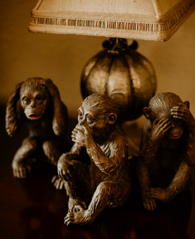 Hunter Law personal injury lawyers- our evolution about page- bronze statue lamp