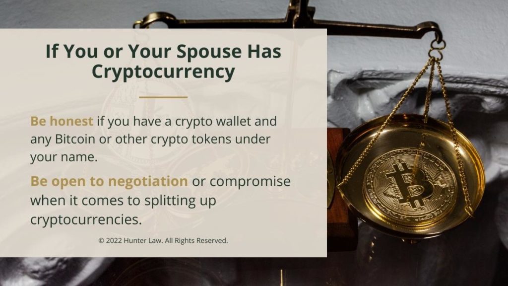 Featured: Balance holding bitcoin - Be honest if your or your spouse has cryptocurrency