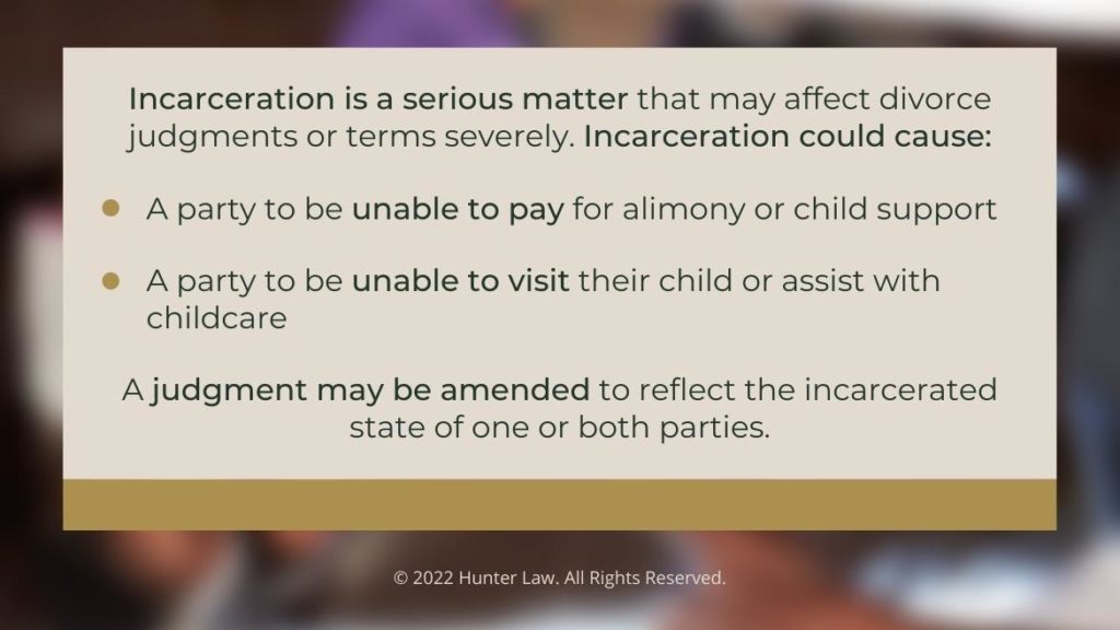 Callout 4: Incarceration is a serious matter - 2 bullet points