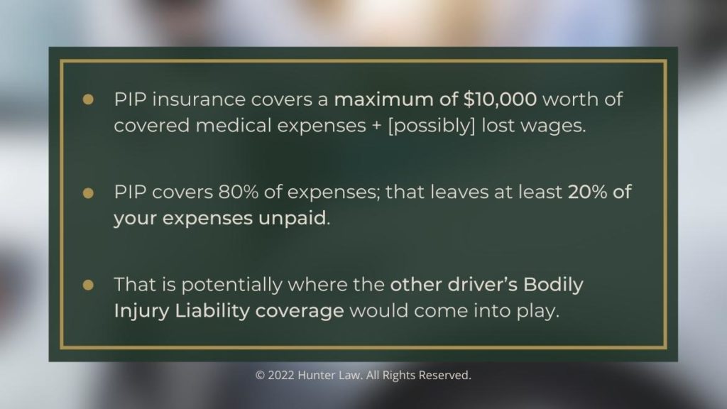 Callout 3: PIP insurance facts - 3 bullet points