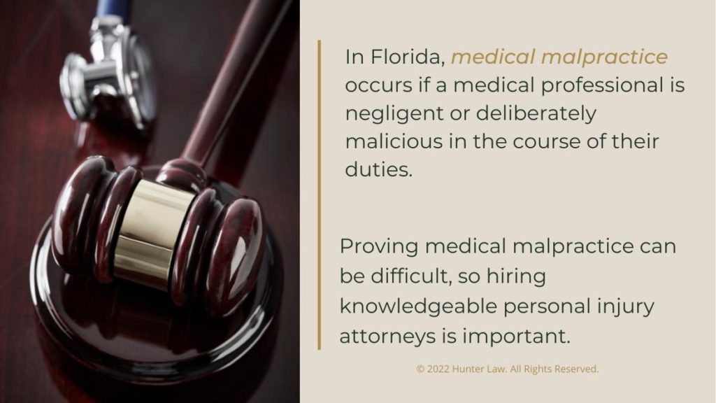 Callout 7: Medical malpractice requires a knowledgeable personal injury attorney