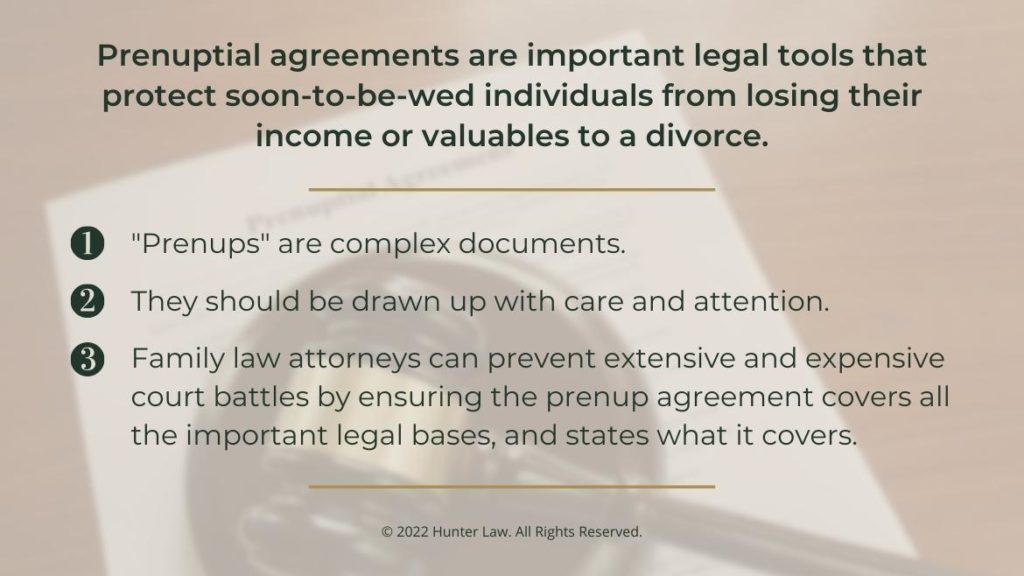 Callout 5: Prenuptial agreement 3 facts listed