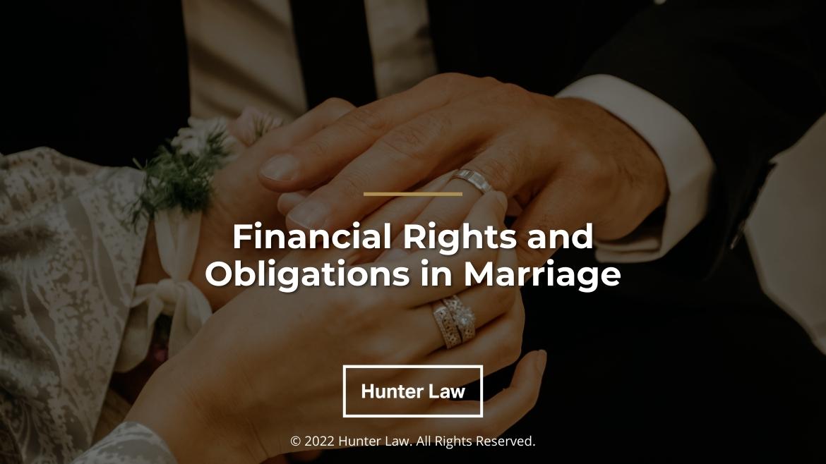 Featured: Couple exchanging rings on wedding day- Financial Rights and Obligations in Marriage