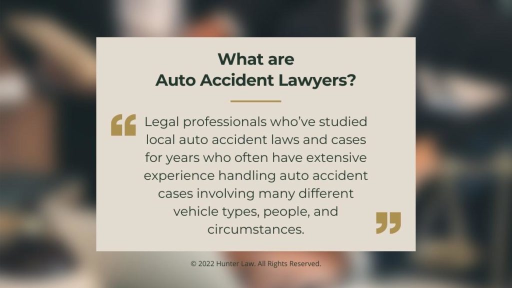 Callout 4: What are auto accident lawyers definition- blurred background