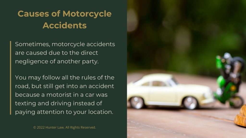 Callout 2: Motorcycle accident with car- Causes of Motorcycle Accidents- facts from text