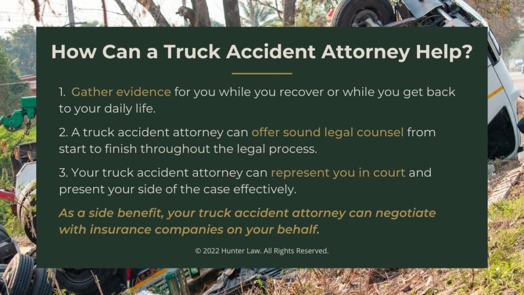 Callout 3: Truck accident- How can a truck accident attorney help?