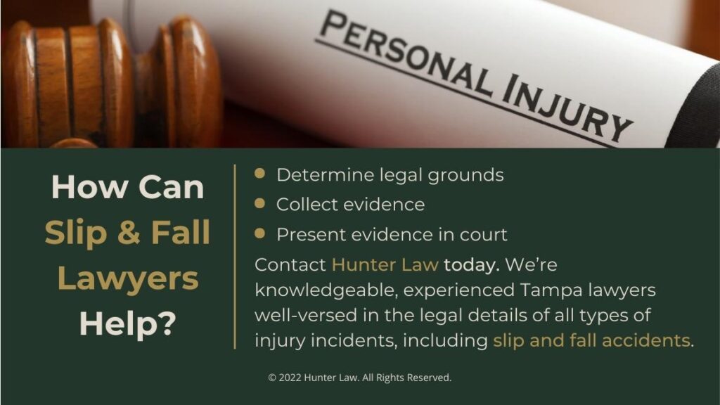 Callout 4: personal injury claim - how can slip & fall lawyers help? - 3 facts listed