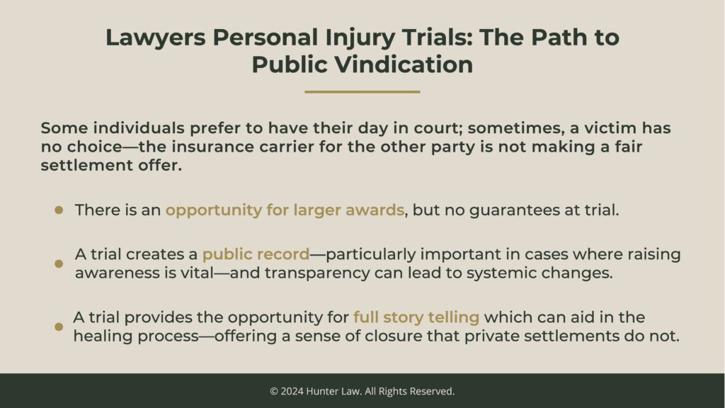 Callout 2: Lawyers personal injury trials- 3 benefits