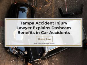Featured: Car accident showing dashcam- Tampa Accident Injury Lawyer Explains Dashcam Benefits in Car Accidents.