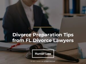 Lawyer at desk working on document- Divorce Preparation Tips from Fl Divorce Lawyers.